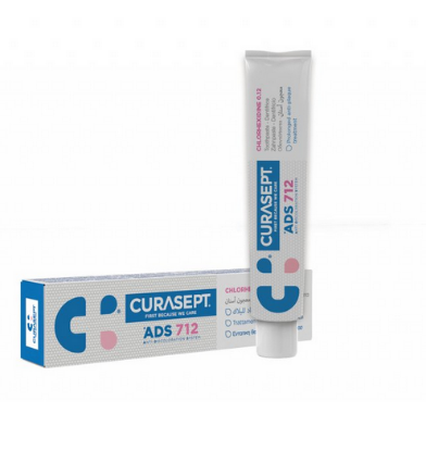 Εικόνα της CURASEPT  ADS DNA 712 TOOTHPASTE CHLOREX. 0.12 75ML