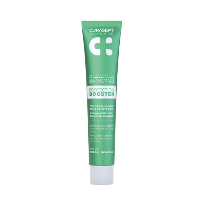 Εικόνα της CURASEPT BOOSTER DAY CARE TOOTHPASTE HERBAL INVASION 75ML