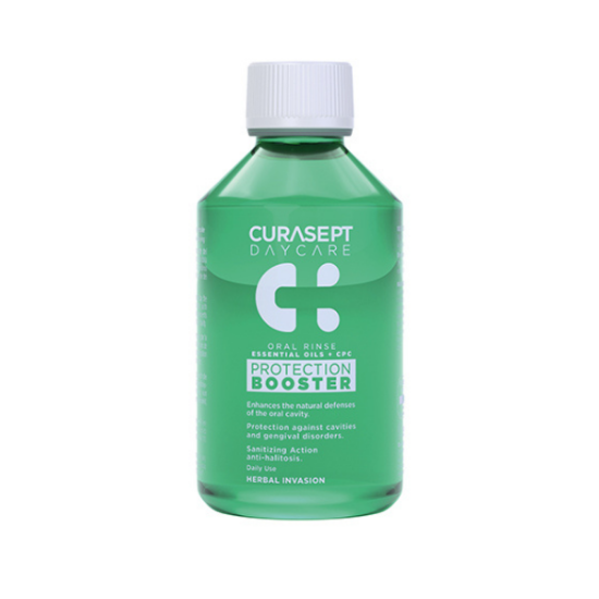 Εικόνα της CURASEPT BOOSTER DAY CARE MOOTHWASH HERBAL INVASION 500ML