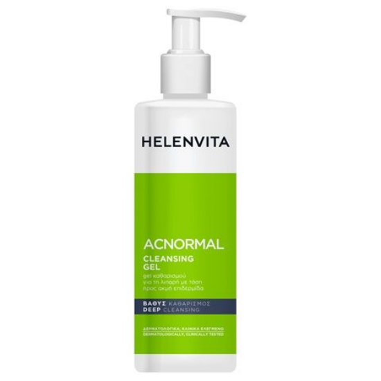 Εικόνα της HELENVITA ACNORMAL CLEANSING GEL 400ML