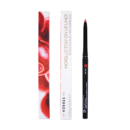 Εικόνα της KORRES MORELLO STAY-ON LIP LINER N.02 REAL RED RICH COLOUR/WATERPROOF 0.35G