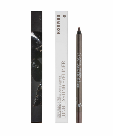 Εικόνα της KORRES VOLCANIC MINERALS LONG LASTING EYELINER N.03 METALLIC BROWN 1,2G