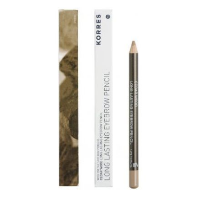 Εικόνα της KORRES CEDAR WOOD LONG LASTING EYEBROW PENCIL N.02 LIGHT SHADE 1,29G