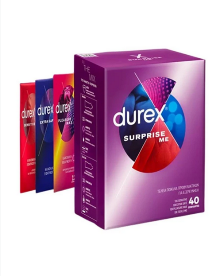 Εικόνα της DUREX SURPRISE ME 40TEM.