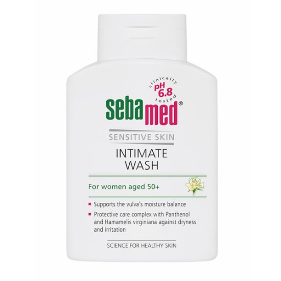 Εικόνα της SEBAMED  INTIMATE WASH PH 6.8 200ML (FOR WOMEN AGED 50+)