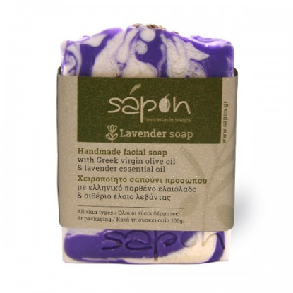 Εικόνα της SAPON LAVENDER SOAP 100GR