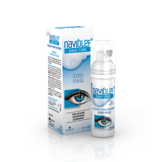 Εικόνα της NAVIBLEF DAILY CARE EYELID FOAM 50ML