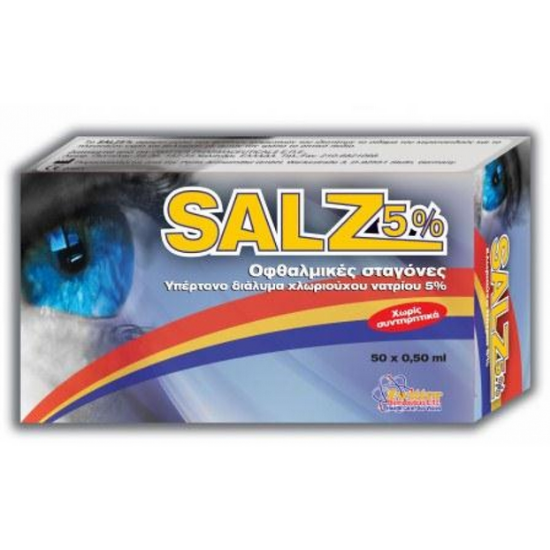 Εικόνα της SALZ EYE DROPS 50x0,50ML (5%)