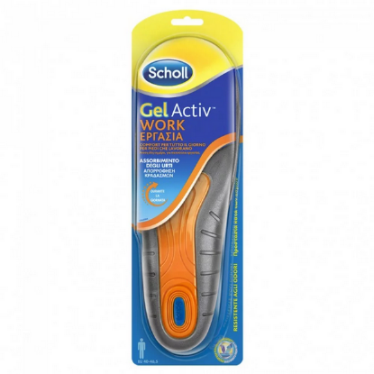 Εικόνα της SCHOLL ΠΑΤΟΙ GEL ACTIV WORK MEN 1ZEYΓ. 40-46.5