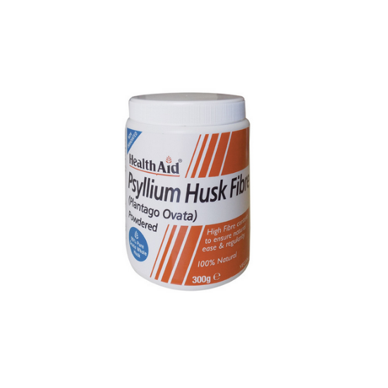 Εικόνα της HEALTH AID PSYLLIUM HUSK FIBRE POWDER 300GR   Health Aid Psyllium Husk Fiber, 300gr