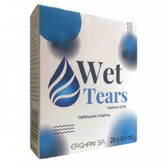 Εικόνα της WET TEARS HYALURON 0.3% 20X0.4ML