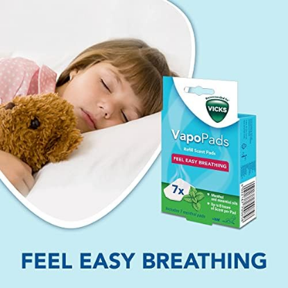 Εικόνα της VICKS VAPOPADS MENTHOL SCENT PADS ΜΕ ΑΡΩΜΑ ΜΕΝΤΑΣ 7 ΤΑΜΠΛΕΤΕΣ