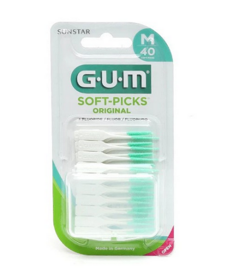 Εικόνα της GUM 632 SOFT PICKS MEDIUM  ΜΕΣΟΔΟΝΤΙΑ ΒΟΥΡΤΣΑΚΙΑ 40TEM.