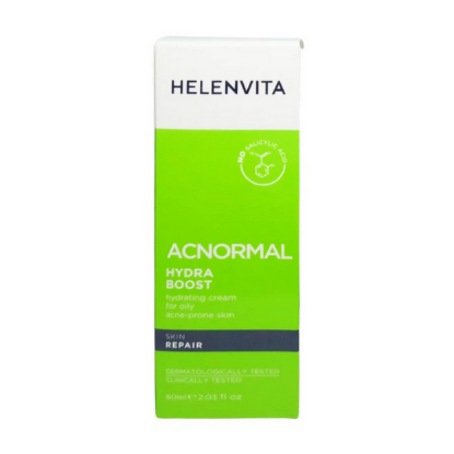 Εικόνα της HELENVITA ACNORMAL HYDRA BOOST CREAM 60ML - Ενυδατική Κρέμα Προσώπου & Λαιμού για τις Ανάγκες της Λιπαρής, 60ml