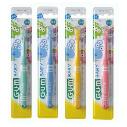 Εικόνα της GUM BABY JUNGLE TOOTHBRUSH 0-2 ΕΤΩΝ 1TEM.