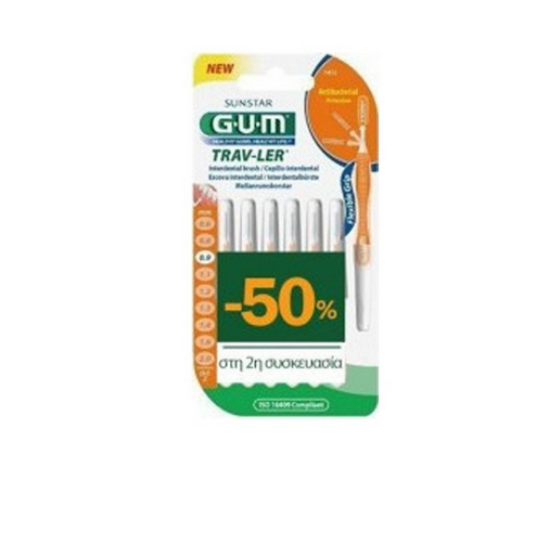 Εικόνα της GUM (1412) TRAV-LER 0,9 x2 (-50%) ΣΤΟ ΔΕΥΤΕΡΟ ΠΡΟΪΟΝ