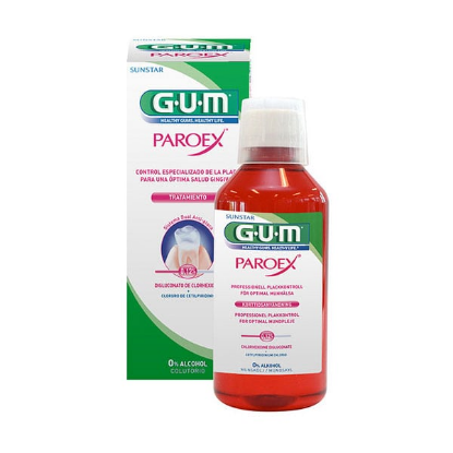 Εικόνα της GUM (1784) PAROEX INTENSIVE ACTION 0,12% MOUTHWASH 300ML