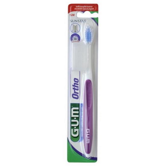 Εικόνα της GUM (124) TOOTHBRUSH ORTHO 1TMX