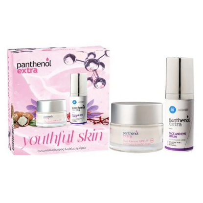 Εικόνα της PANTHENOL EXTRA PROMO YOUTHFUL SKIN DAY CREAM SPF15 50ML & FACE, EYE SERUM 30ML