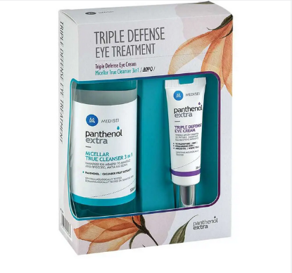 Εικόνα της PANTHENOL EXTRA TRIPLE DEFENSE EYE CREAM 25ML & ΔΩΡΟ MICELLAR 500ML