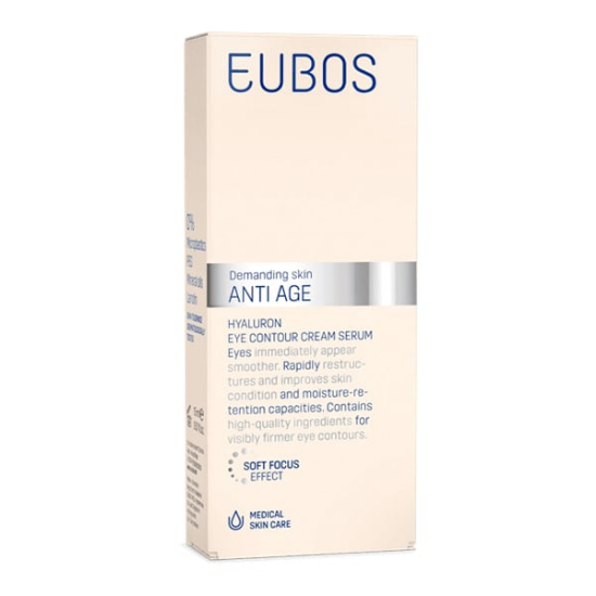 Εικόνα της EUBOS ANTI AGE HYALURON EYE CONTOUR CREME SERUM 15ML