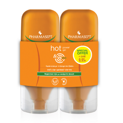 Εικόνα της PHARMASEPT PROMO HOT POWER GEL PLUS 2x100ML