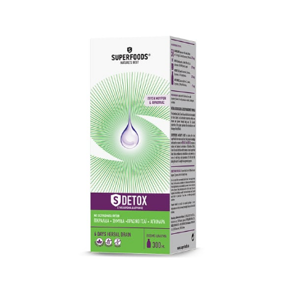 Εικόνα της SUPERFOODS S-DETOX 300ML