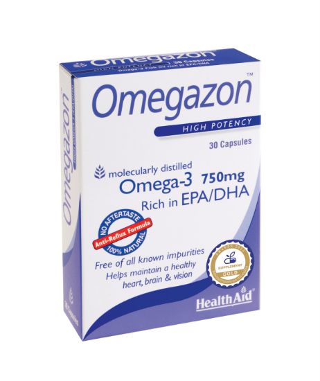 Εικόνα της HEALTH AID OMEGAZON 750MG, 30 ΚΑΨΟΥΛΕΣ.