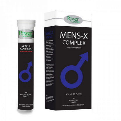 Εικόνα της POWER OF NATURE MENS-X COMPLEX STEVIA 32s ΑΝΑΒΡΑΖΟΝΤΑ ΔΙΣΚΙΑ ΜΕ ΓΕΥΣΗ ΛΕΜΟΝΙ