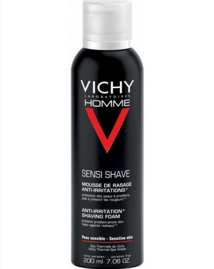 Εικόνα της VICHY HOMME MOUSSE A RASER ANTI-IRRITATION 200ML