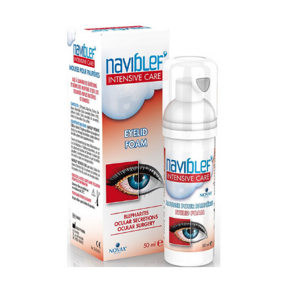 Εικόνα της NAVIBLEF INTENSIVE CARE BLEPHARITIS EYELID FOAM 50ML