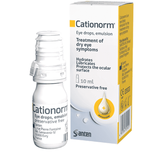 Εικόνα της CATIONORM EYE DROPS 10ML