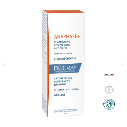 Εικόνα της DUCRAY ANAPHASE+ SHAMPOO, ΔΥΝΑΜΩΤΙΚΟ ΣΥΜΠΛΗΡΩΜΑΤΙΚΟ ΣΑΜΠΟΥΑΝ ΚΑΤΑ ΤΗΣ ΤΡΙΧΟΠΤΩΣΗΣ, 200ML