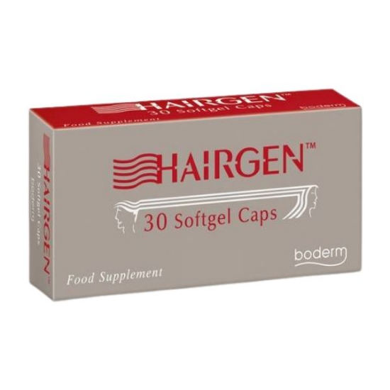 Εικόνα της BODERM HAIRGEN, ΣΥΜΠΛΗΡΩΜΑ ΔΙΑΤΡΟΦΗΣ ΚΑΤΑ ΤΗΣ ΤΡΙΧΟΠΤΩΣΗΣ, 30 ΚΑΨΟΥΛΕΣ