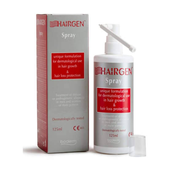 Εικόνα της BODERM HAIRGEN SPRAY, ΣΠΡΕΙ ΚΑΤΑ ΤΗΣ ΤΡΙΧΟΠΤΩΣΗΣ, 125ML