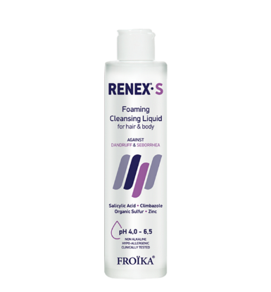 Εικόνα της FROIKA RENEX-S SHAMPOO, ΣΑΜΠΟΥΑΝ ΜΕ ΣΑΛΙΚΥΛΙΚΟ ΟΞΥ, 200ML