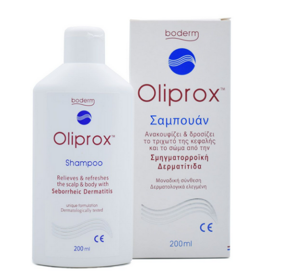 Εικόνα της BODERM OLIPROX SHAMPOO, ΣΑΜΠΟΥΑΝ ΓΙΑ ΤΗΝ ΑΝΤΙΜΕΤΩΠΙΣΗ ΤΗΣ ΣΜΗΓΜΑΤΟΡΡΟΙΚΗΣ ΔΕΡΜΑΤΙΤΙΔΑΣ ΣΤΟ ΤΡΙΧΩΤΟ ΤΗΣ ΚΕΦΑΛΗΣ, 200ML