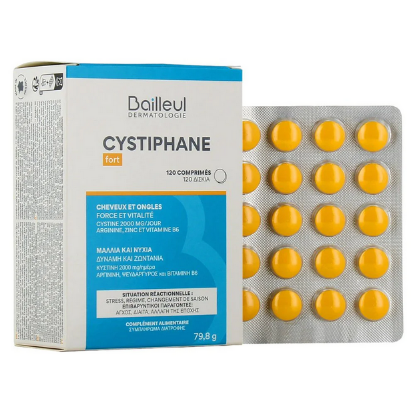 Εικόνα της CYSTIPHANE FORT 120TABS 79.8G-Συμπλήρωμα Διατροφής για Υγιή Μαλλιά & Νύχια