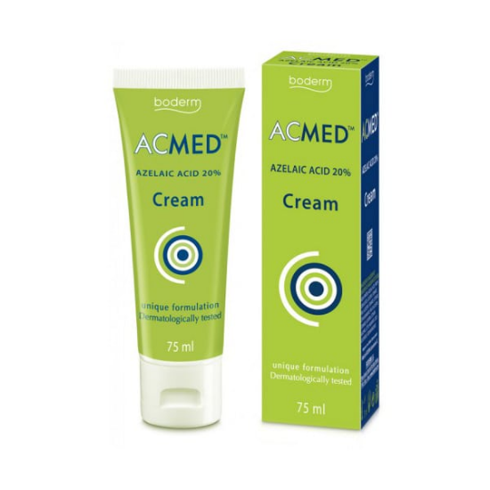 Εικόνα της BODERM ACMED AZELAIC ACID 20% CREAM, ΔΙΟΡΘΩΝΕΙ ΤΙΣ ΑΤΕΛΕΙΕΣ ΤΟΥ ΛΙΠΑΡΟΥ ΔΕΡΜΑΤΟΣ, 75ml