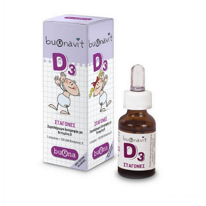 Εικόνα της BUONA BUONAVIT D3 DROPS 12ML