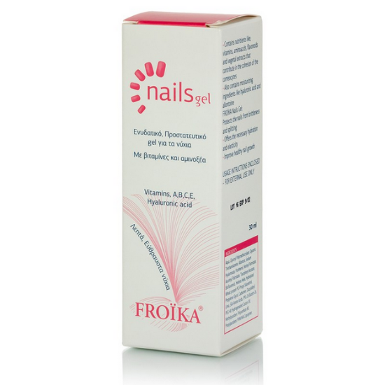 Εικόνα της FROIKA NAILS GEL ΦΡΟΝΤΙΔΑ ΕΥΘΡΑΥΣΤΩΝ & ΛΕΠΤΩΝ ΝΥΧΙΩΝ, 30ML