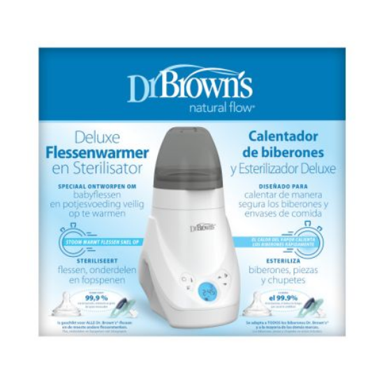 Εικόνα της DR. BROWN'S (AC-148) DELUXE BOTTLE WARMER AND STERILIZER, ΨΗΦΙΑΚΟΣ ΘΕΡΜΑΝΤΗΡΑΣ & ΑΠΟΣΤΕΙΡΩΤΗΣ ΜΠΙΜΠΕΡΟ, 1ΤΜΧ