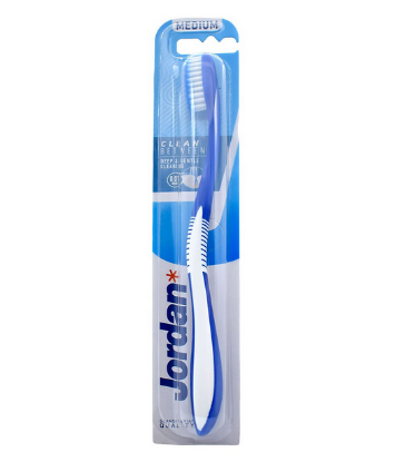 Εικόνα της JORDAN CLEAN BETWEEN MEDIUM TOOTHBRUSH, ΟΔΟΝΤΟΒΟΥΡΤΣΑ ΜΕΣΑΙΑ, 1ΤΜΧ