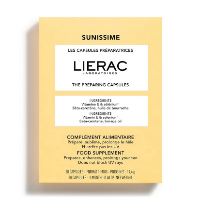 Εικόνα της LIERAC SUNISSIME THE PREPARING CAPSULES, 30CAPS