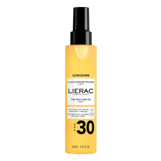 Εικόνα της LIERAC SUNISSIME THE SILKY SUN BODY OIL SPF30, 150ML