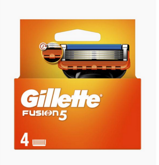 Εικόνα της GILLETTE FUSION 5 ΑΝΤΑΛΛΑΚΤΙΚΑ 4ΤΕΜ.