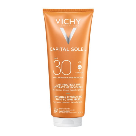 Εικόνα της VICHY CAPITAL SOLEIL HYDRATING PROTECTIVE MILK SPF30 300ML