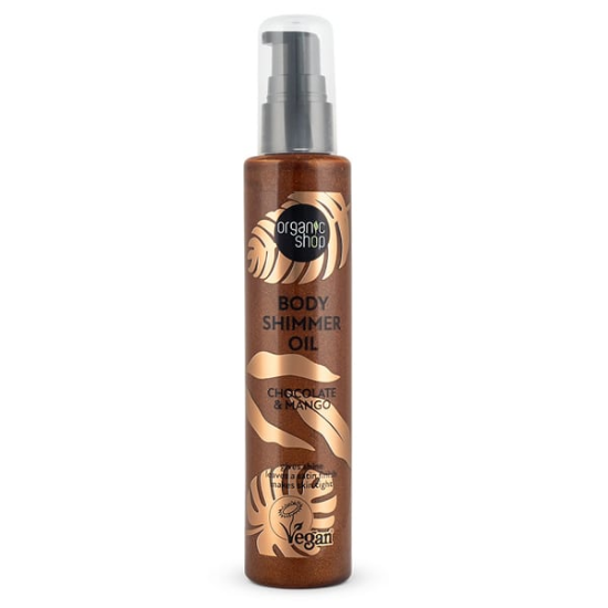 Εικόνα της ORGANIC SHOP BY NATURA SIBERICA BODY SHIMMER OIL CHOCOLATE & MANGO ΙΡΙΔΙΖΟΝ ΛΑΔΙ ΣΩΜΑΤΟΣ, 100ML