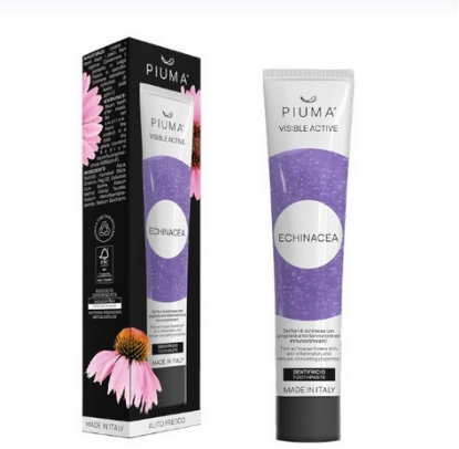 Εικόνα της PIUMA TOOTHPASTE ECHINACEA VISIBLE ACTIVE, 75ML