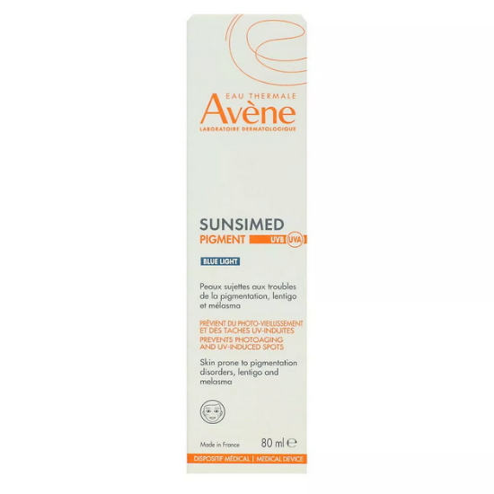 Εικόνα της AVENE SUNSIMED PIGMENT BLUE LIGHT UVB UVA 80ML